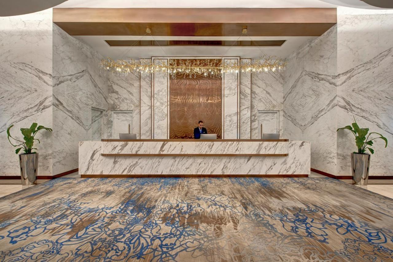 Royal M Al Aqah Beach Resort By Gewan Экстерьер фото The hotel's lobby