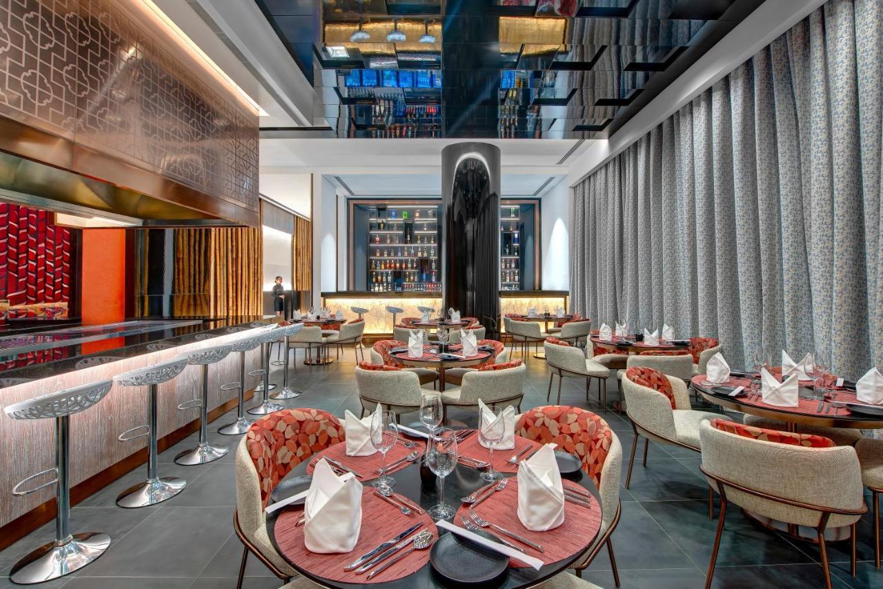 Royal M Al Aqah Beach Resort By Gewan Экстерьер фото The interior of the restaurant
