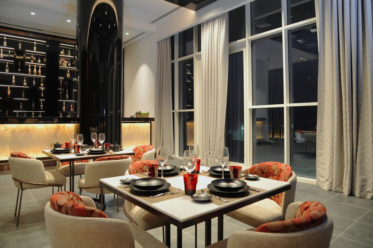 Royal M Al Aqah Beach Resort By Gewan Экстерьер фото The restaurant
