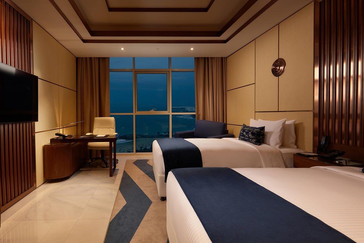 Royal M Al Aqah Beach Resort By Gewan Экстерьер фото Deluxe Room