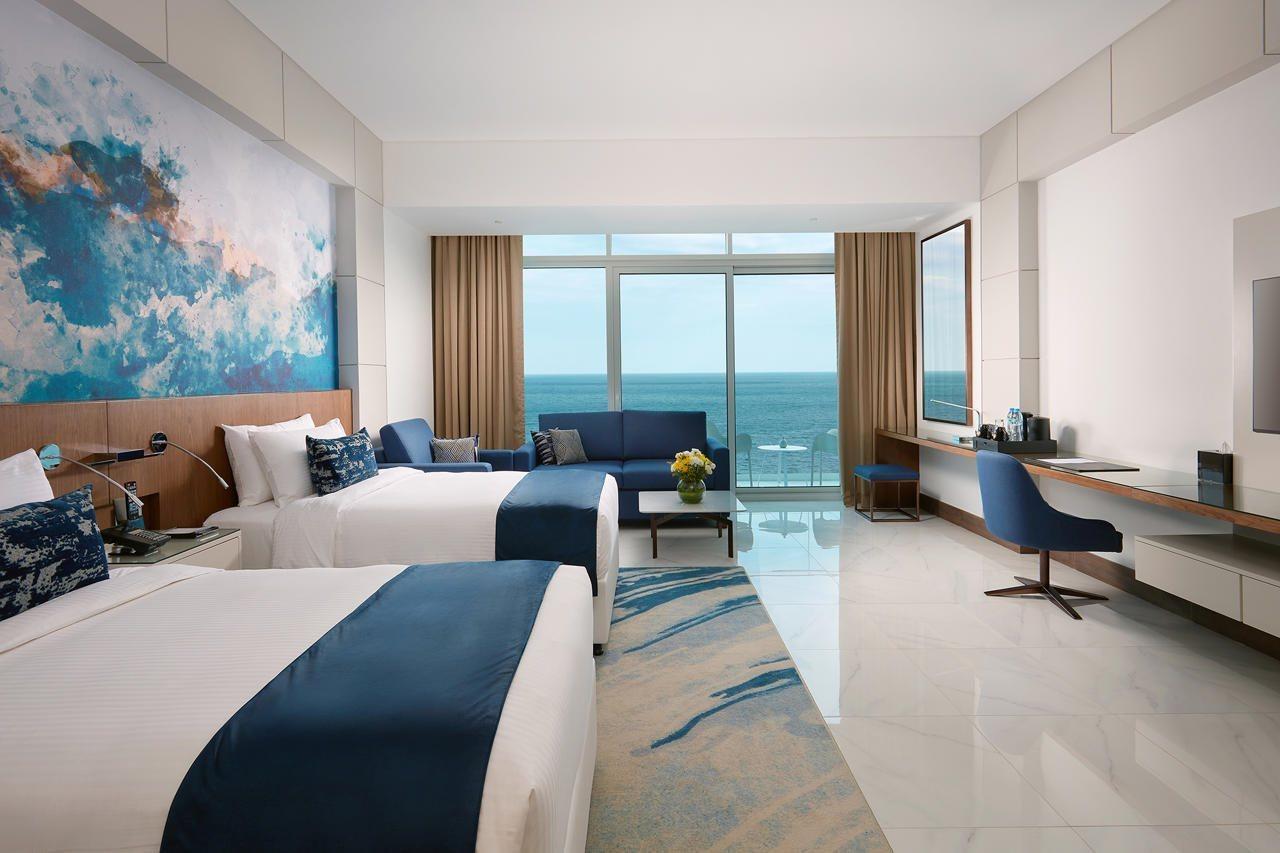 Royal M Al Aqah Beach Resort By Gewan Экстерьер фото Deluxe Ocean View Room