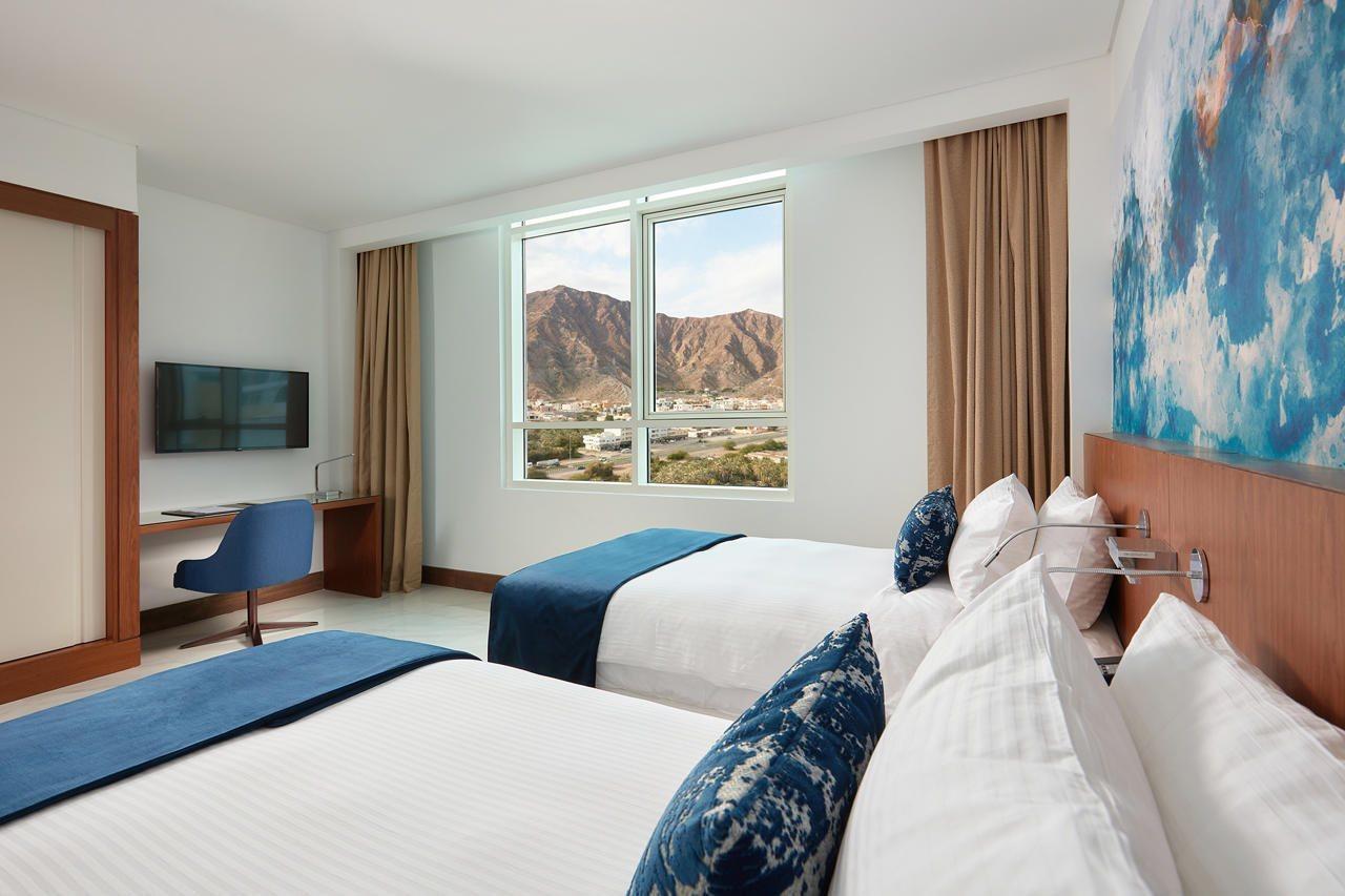 Royal M Al Aqah Beach Resort By Gewan Экстерьер фото A room at the hotel