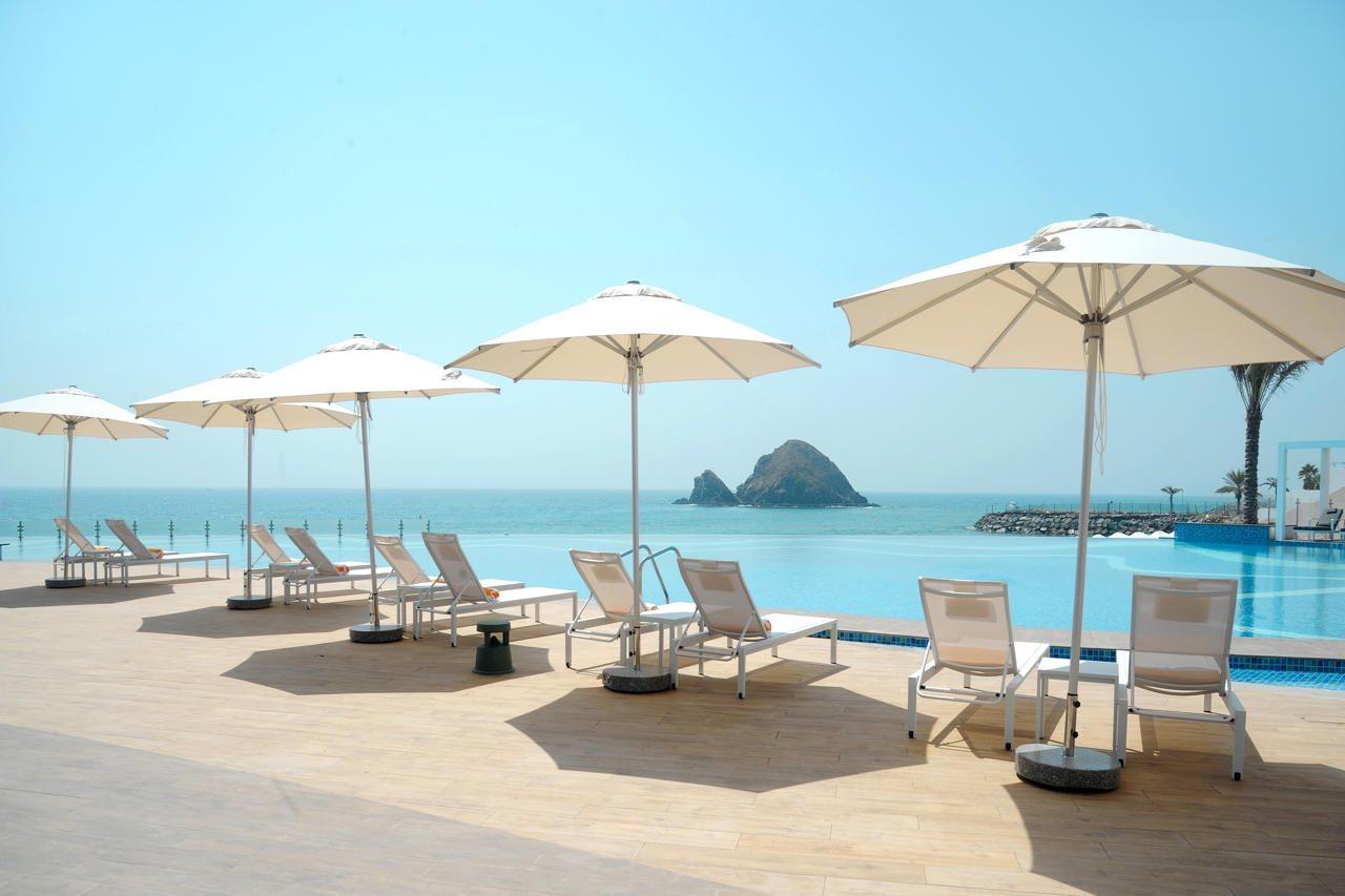Royal M Al Aqah Beach Resort By Gewan Экстерьер фото The View